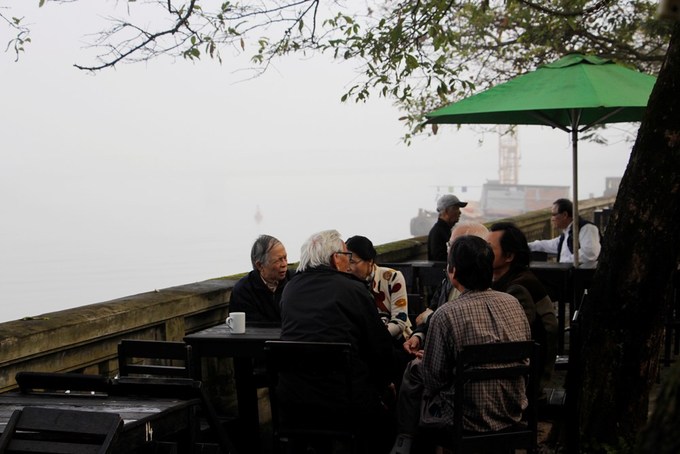 Huế chìm trong sương mù